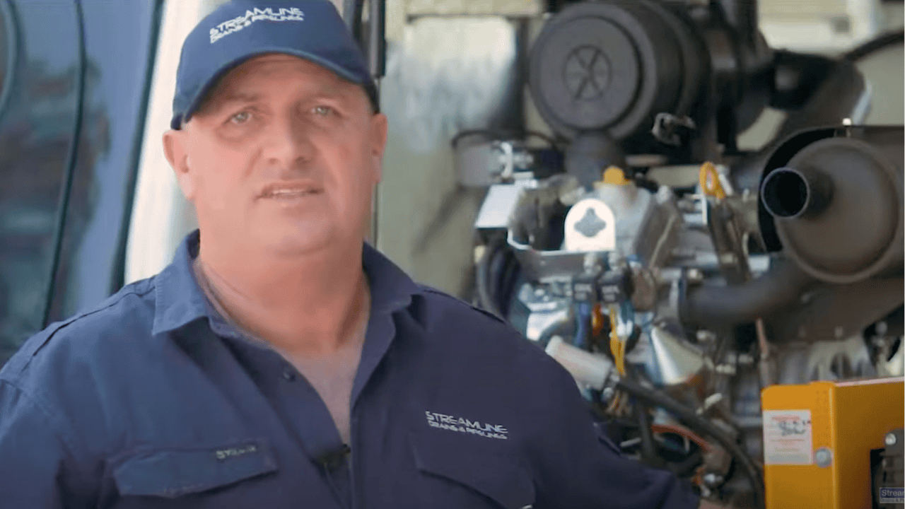 Streamline Drains and Pipelines owner Kevin Barry, a pipe relining Sydney expert with over 35 years experience