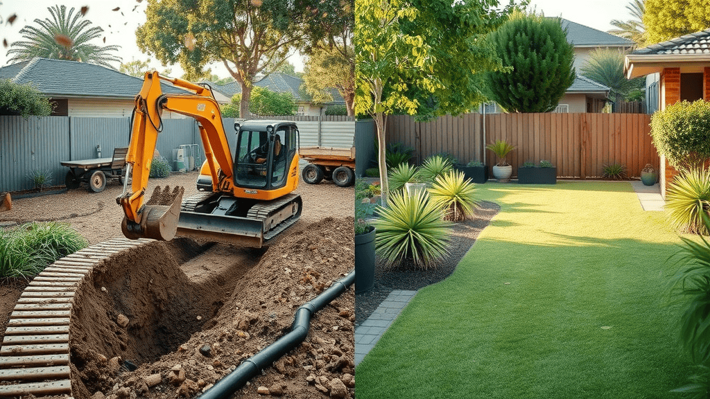 pipe relining sydney garden comparison minimal disruption trenchless vs excavation